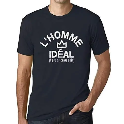 Homme T-Shirt Graphique Imprimé Vintage Tee L'homme Idéal French Marine 1