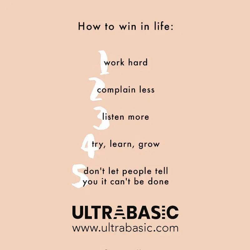 How To Win In Life 1