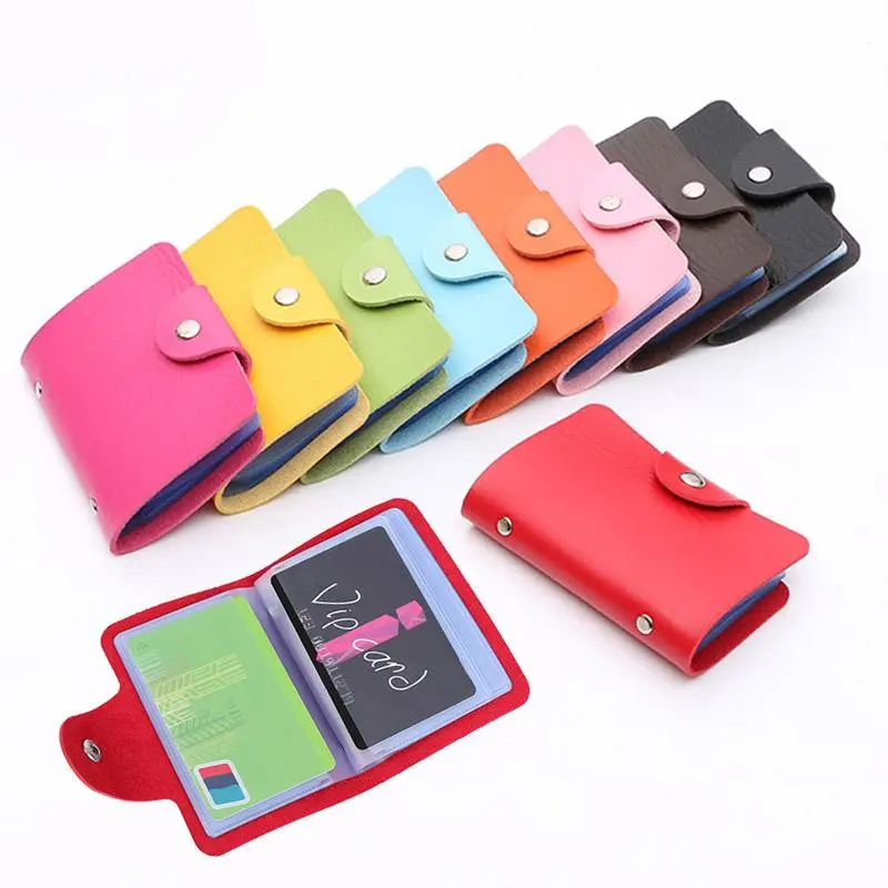 Id Credit Card Wallet Creative Holder Organizer Case Small Bag Pack Cheap Business Credit Card Holder Package Purse Money Bag 1