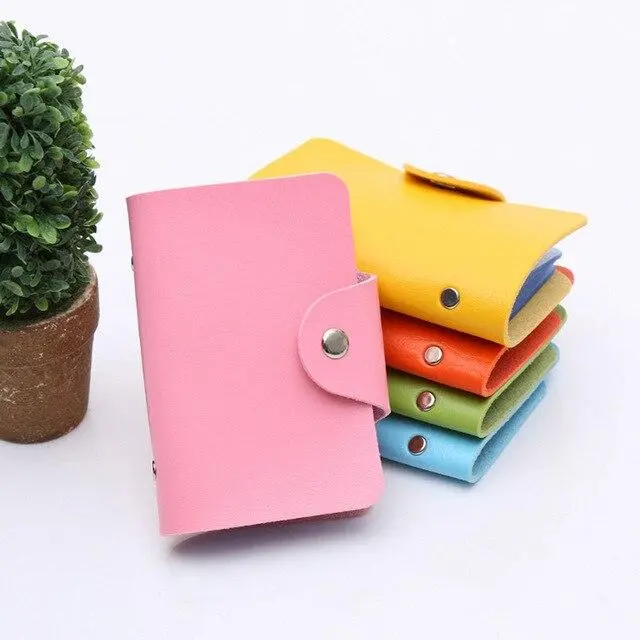 Id Credit Card Wallet Creative Holder Organizer Case Small Bag Pack Cheap Business Credit Card Holder Package Purse Money Bag 6