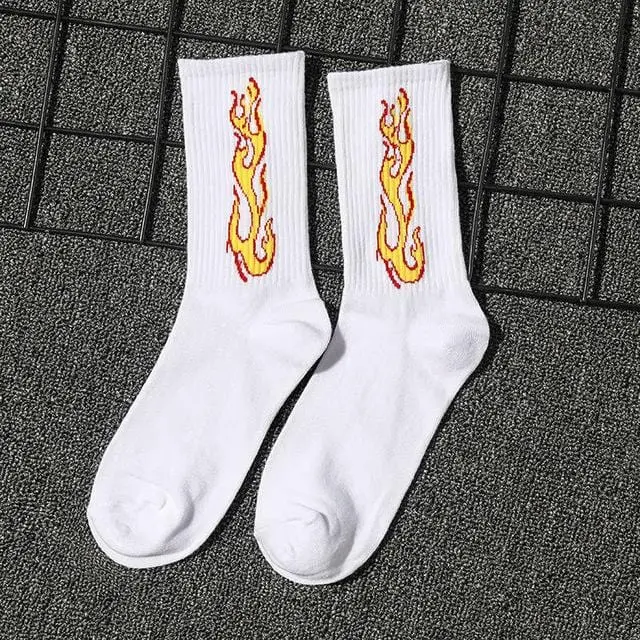 Ins Estilo De Los Hombres/Calcetines De Las Mujeres De Europa Y Los Estados Unidos Nueva Marea De Algodón Calcetines En El Tubo Largo Streetwear Hip Hop Calcetines De Skateboarding 7