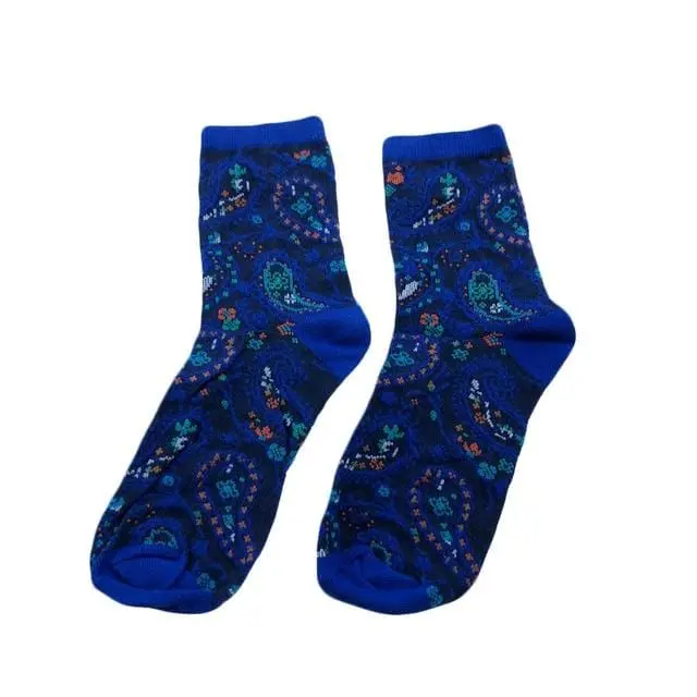 Jeseca 1 Pair Cotton Socks For Women Print Autumn Winter Warmer Sock Japanese Kawaii Girls Cute Sock For Ladies Christmas Gifts 4