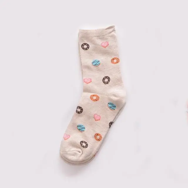 Jeseca Winter Warm Socks For Women Cartoon Animal Print Japanese Kawaii Girls Cute Sock Female Harajuku Vintage Streetwear Sock 5