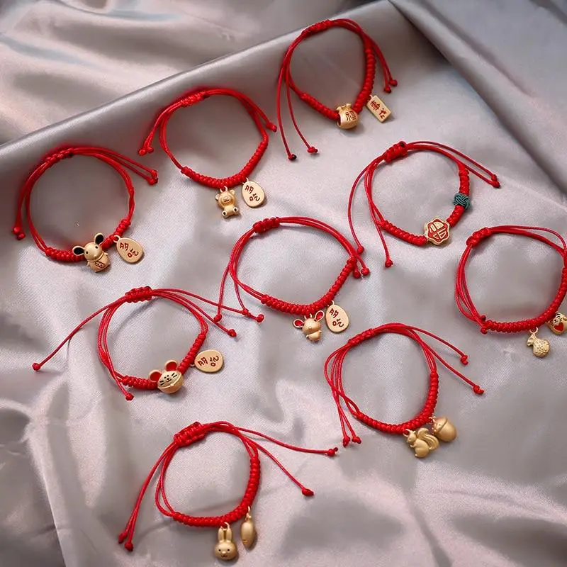 Korean Version 2020 New Net Red Same Rope Bracelet Simple Personality Knitting Gift Female Bracele Pandora Bracelet Pulseras 1