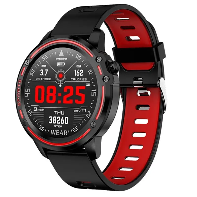 L8 Smart Watch Men Fitness Tracker Heart Rate Blood Pressure Monitoring Smart Bracelet Ip68 Waterproof Sports Smartwatch 1