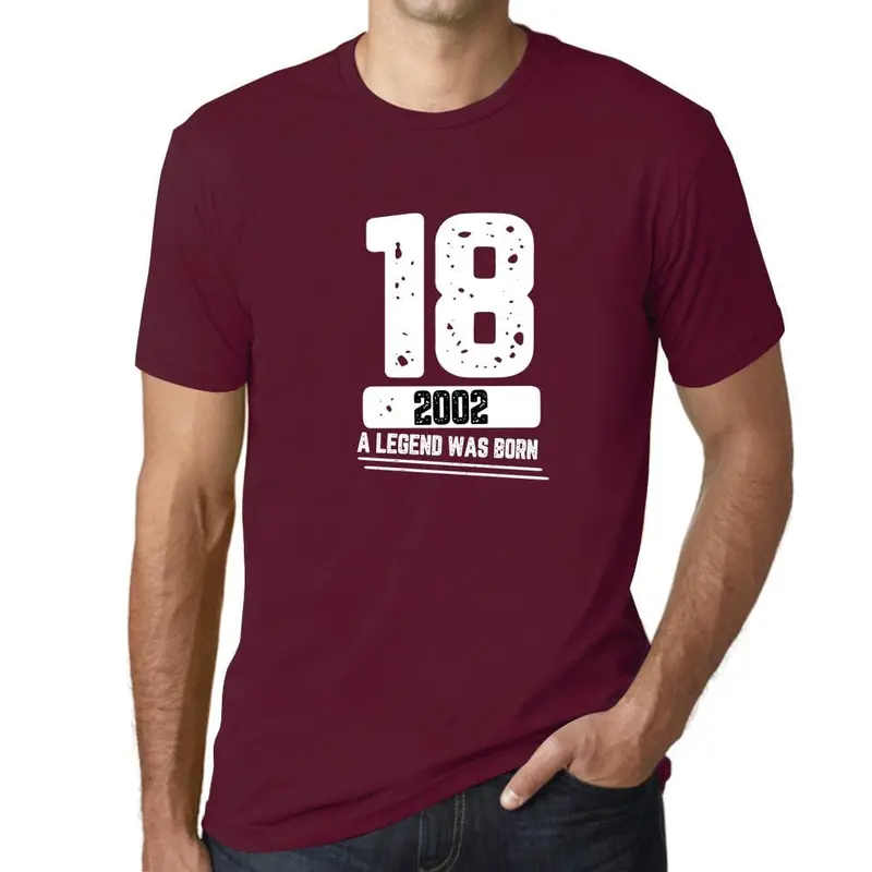 Legendary Origin Graphic T-Shirt: ‘A Legend Was Born’ – Bold Statement Apparel