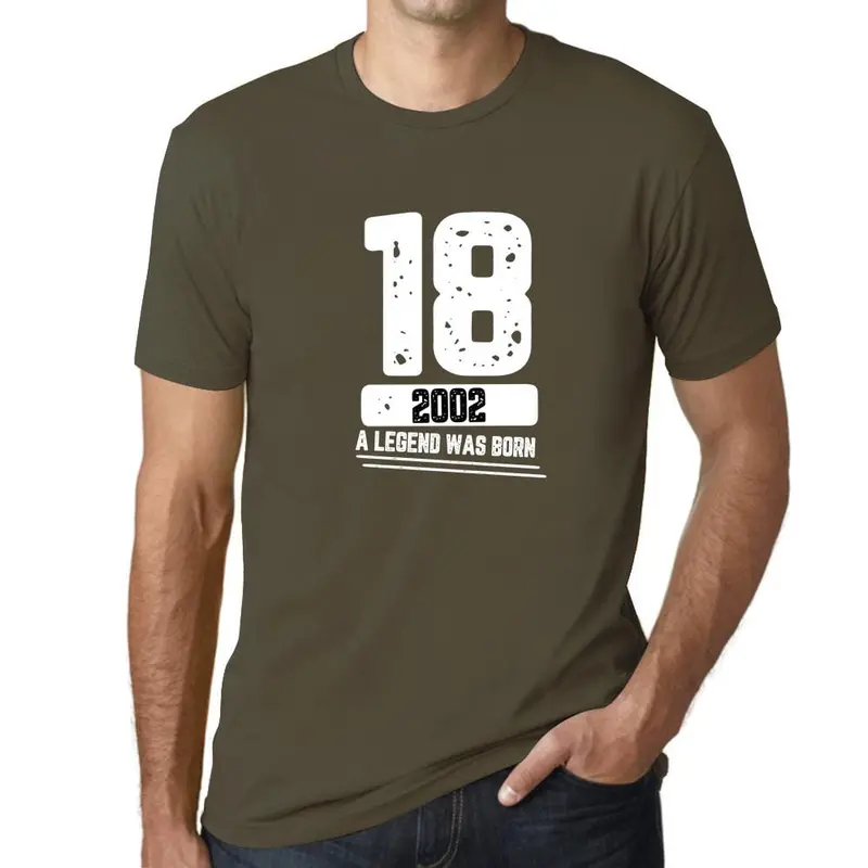 Legendary Origin Graphic T-Shirt: ‘A Legend Was Born’ – Bold Statement Apparel