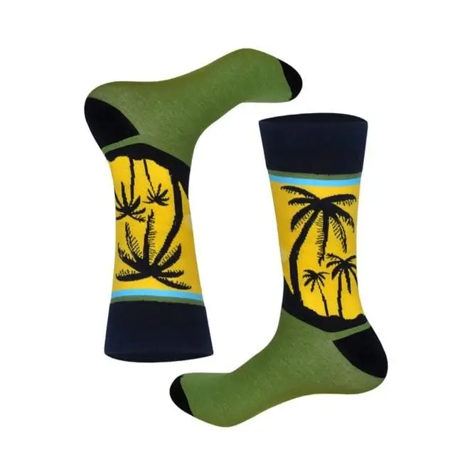 Lionzone 2019 Newly Men Socks Cotton Casual Personality Design Hip Hop Streetwear Happy Socks Gifts For Men Brand Quality 13