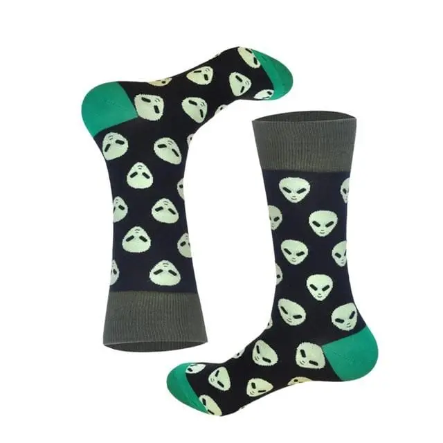 Lionzone 2019 Newly Men Socks Cotton Casual Personality Design Hip Hop Streetwear Happy Socks Gifts For Men Brand Quality 21