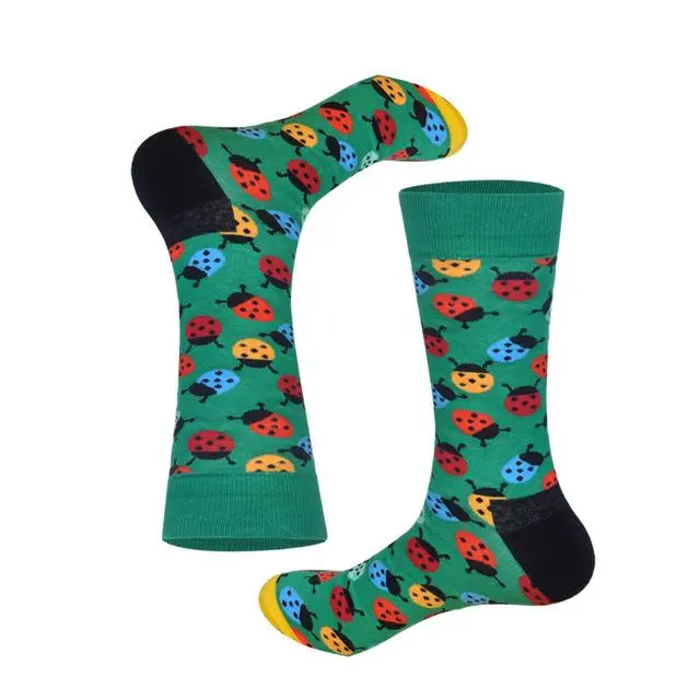 Lionzone 2019 Newly Men Socks Cotton Casual Personality Design Hip Hop Streetwear Happy Socks Gifts For Men Brand Quality 26
