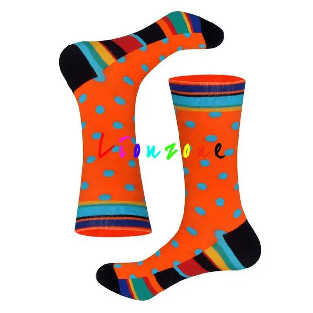 Lionzone 2019 Newly Men Socks Cotton Casual Personality Design Hip Hop Streetwear Happy Socks Gifts For Men Brand Quality 27