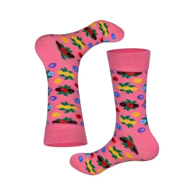 Lionzone 2019 Newly Men Socks Cotton Casual Personality Design Hip Hop Streetwear Happy Socks Gifts For Men Brand Quality 29