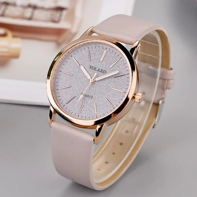 Luxury Brand Leather Quartz Women's Watch Ladies Fashion Watch Women Wristwatch Clock Relogio Feminino Hours Reloj Mujer Saati 1