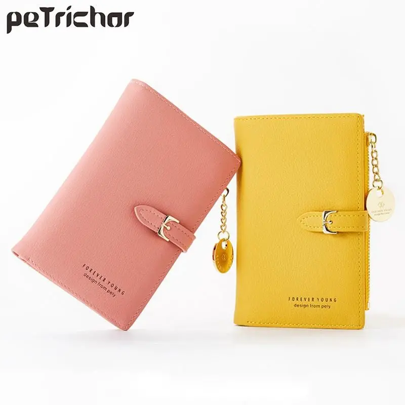 Luxury Leather Short Women Wallet Many Department Ladies Small Clutch Money Coin Card Holders Purse Slim Female Wallets Cartera 1