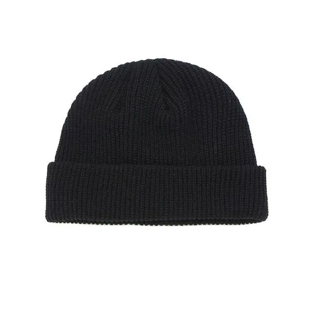 Men Knitted Hat Beanie Skullcap Sailor Cap Cuff Brimless Retro Navy Style Beanie Hat Tt@88 3
