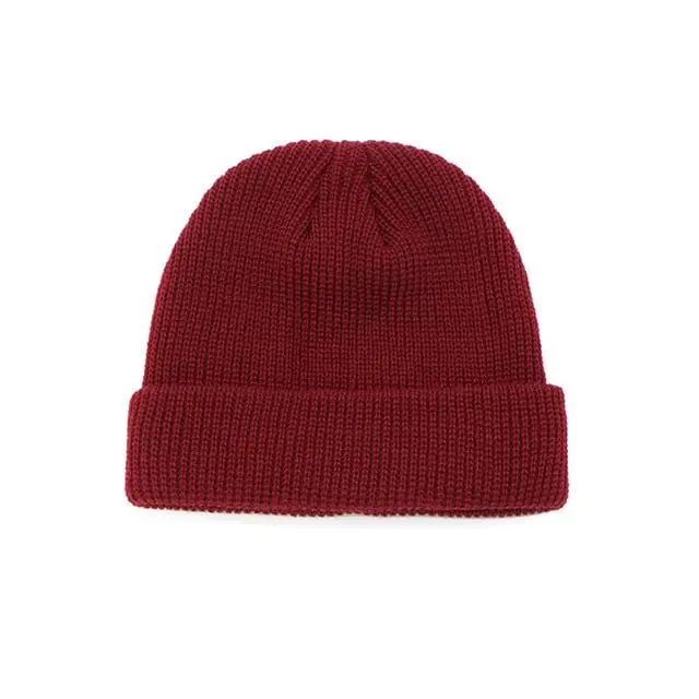 Men Knitted Hat Beanie Skullcap Sailor Cap Cuff Brimless Retro Navy Style Beanie Hat Tt@88 6