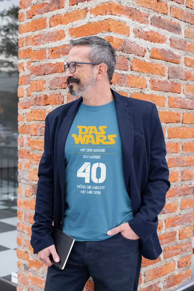 Men's Graphic T-Shirt 40 Jahre Alt, Das Wars Mit Der Jugend Gift Idea 1
