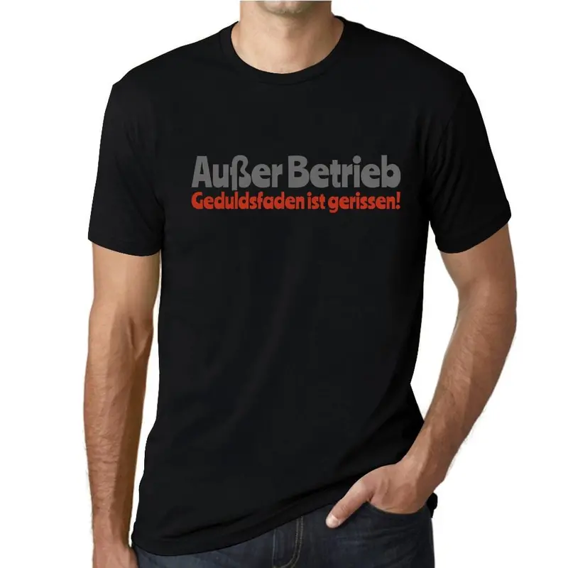Men’S Graphic T-Shirt Außer Betrieb Gift Idea 1