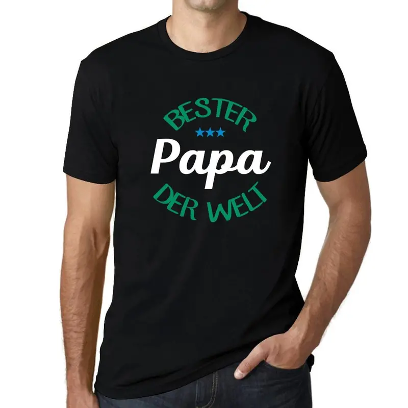 Men’S Graphic T-Shirt Bester Papa Der Welt Gift Idea 1