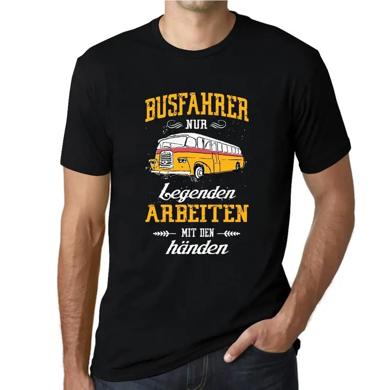 Men's Graphic T-Shirt Busfahrer Nur Legenden Gift Idea 1
