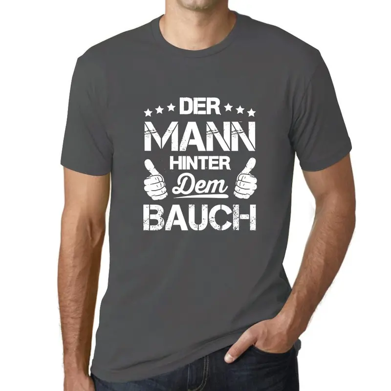 Men's Graphic T-Shirt Der Mann Hinter Dem Bauch Gift Idea 13