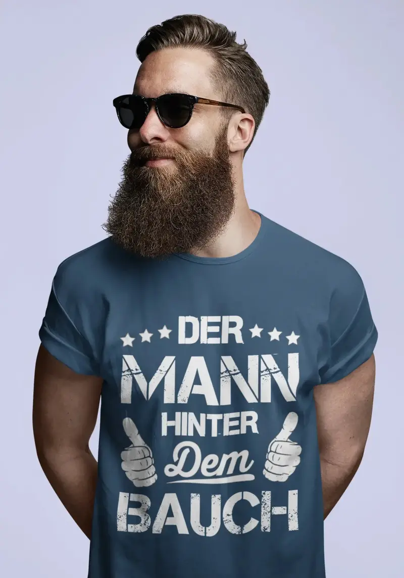 Men's Graphic T-Shirt Der Mann Hinter Dem Bauch Gift Idea 2