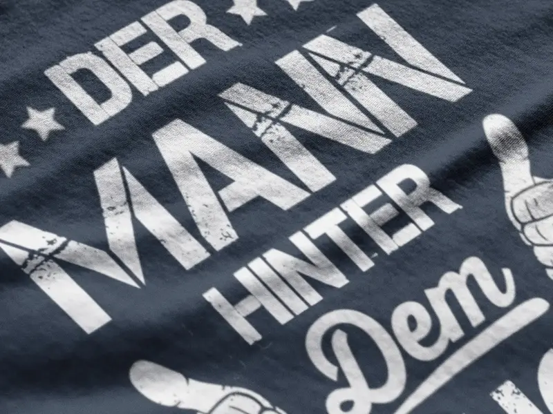 Men's Graphic T-Shirt Der Mann Hinter Dem Bauch Gift Idea 8