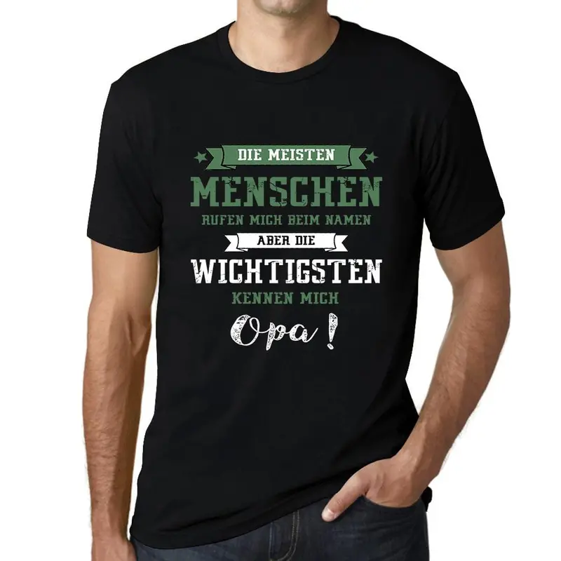 Men's Graphic T-Shirt Die Wichtigsten Kennen Mich Opa Gift Idea 1