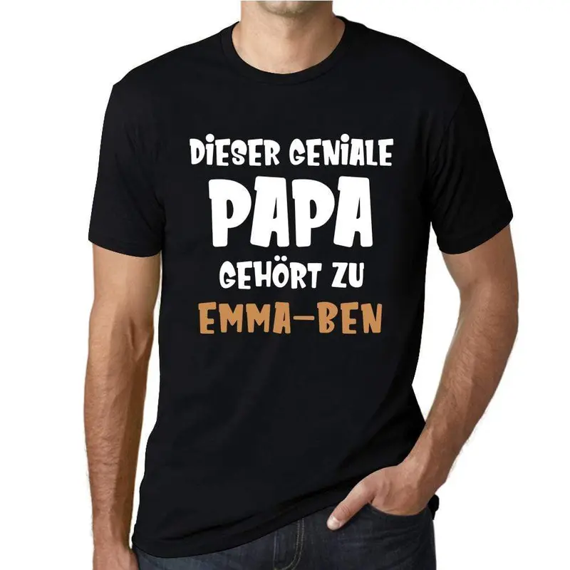 Men's Graphic T-Shirt Dieser Geniale Papa Gehort Zu Idea Gift 1