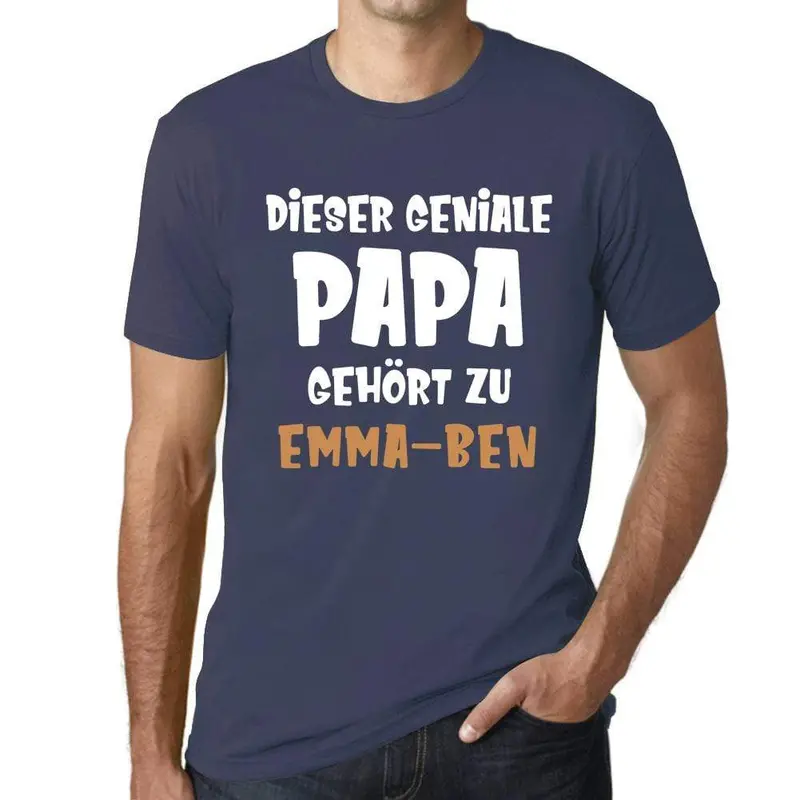 Men's Graphic T-Shirt Dieser Geniale Papa Gehort Zu Idea Gift 10
