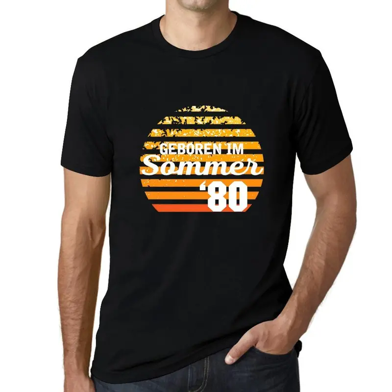 Men's Graphic T-Shirt Geboren Im Sommer Idea Gift 1