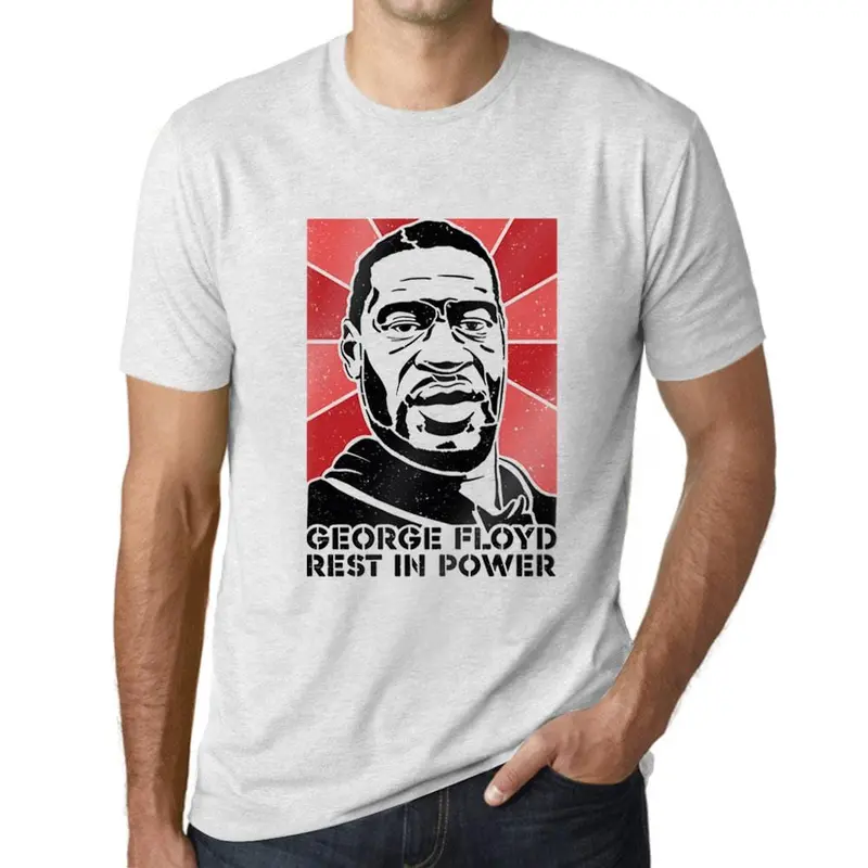 Men’S Graphic T-Shirt George Floyd, Rest In Power Gift Idea 1