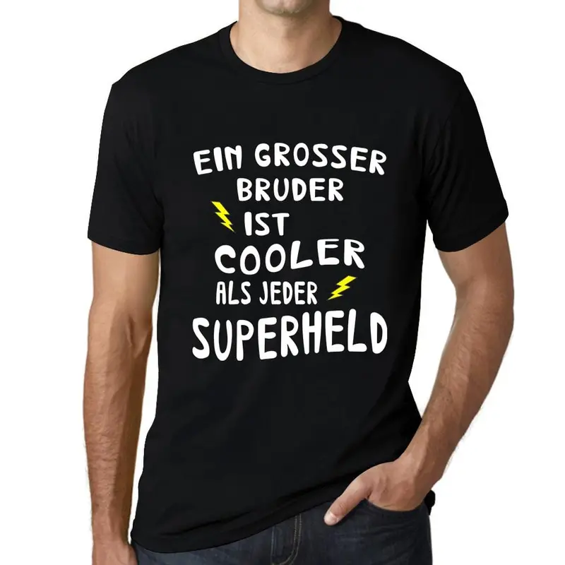 Men's Graphic T-Shirt Grosser Bruder Cooler Superheld Idea Gift 12
