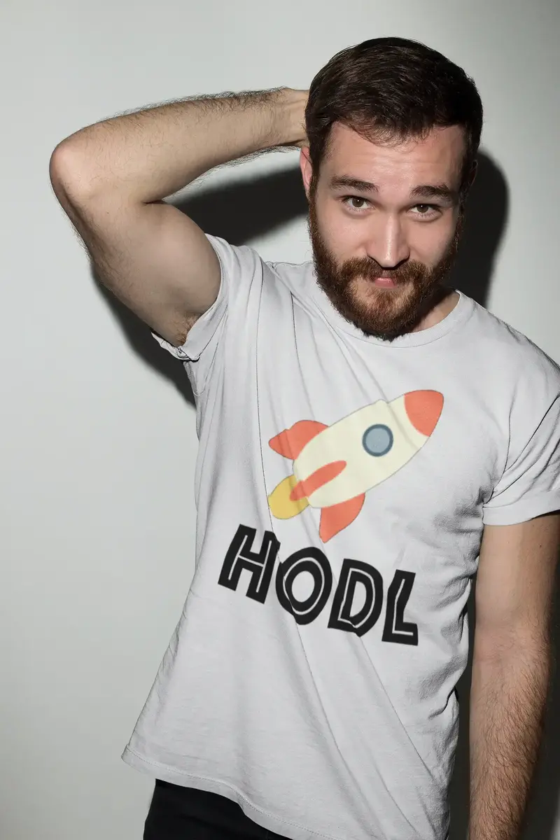 Men's Graphic T-Shirt Hodl To The Moon T-Shirt Crypto Tee Funny Traders Gift Idea 11