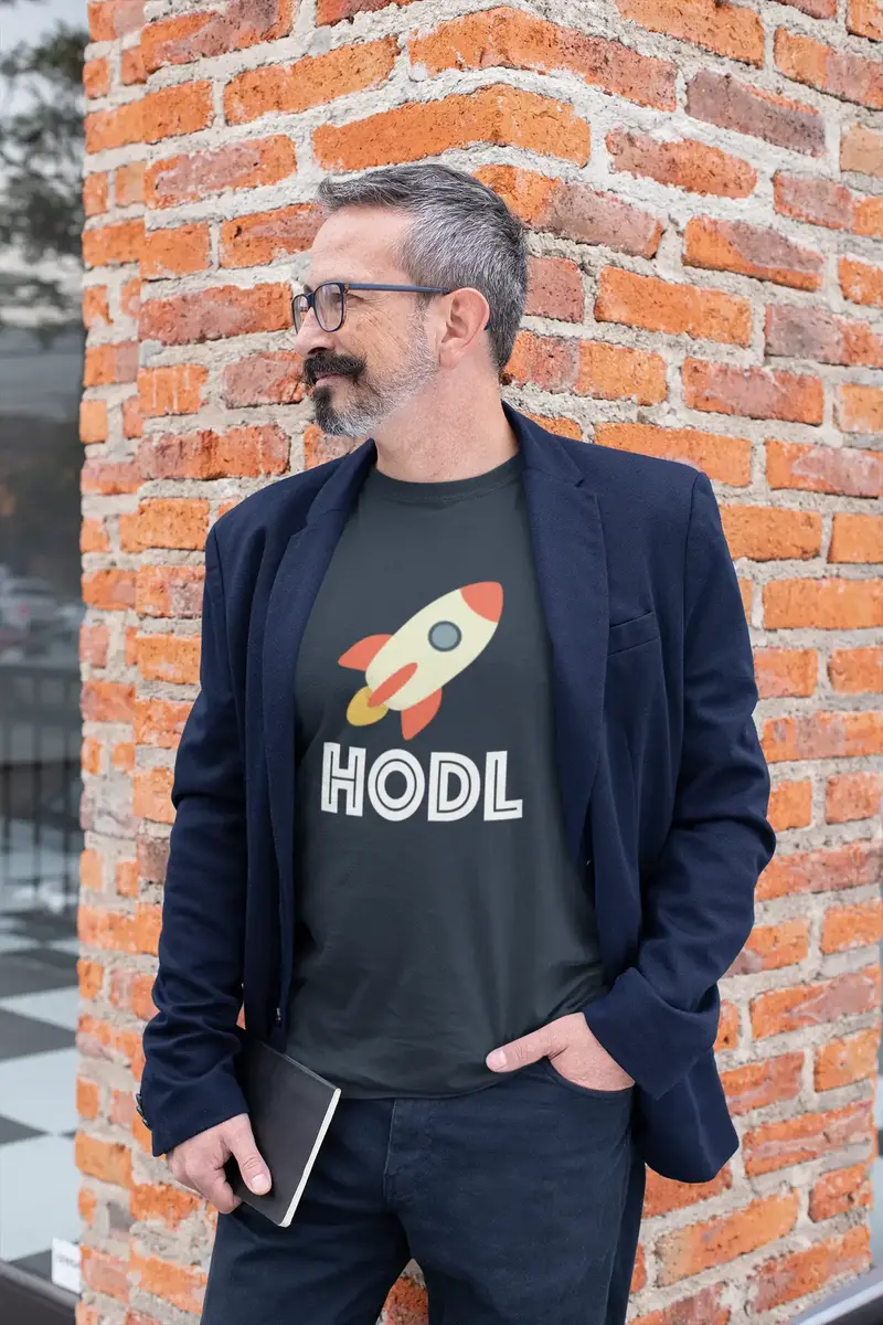 Men's Graphic T-Shirt Hodl To The Moon T-Shirt Crypto Tee Funny Traders Gift Idea 2