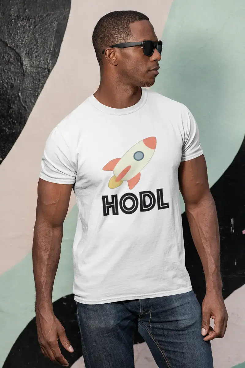 Men's Graphic T-Shirt Hodl To The Moon T-Shirt Crypto Tee Funny Traders Gift Idea 5