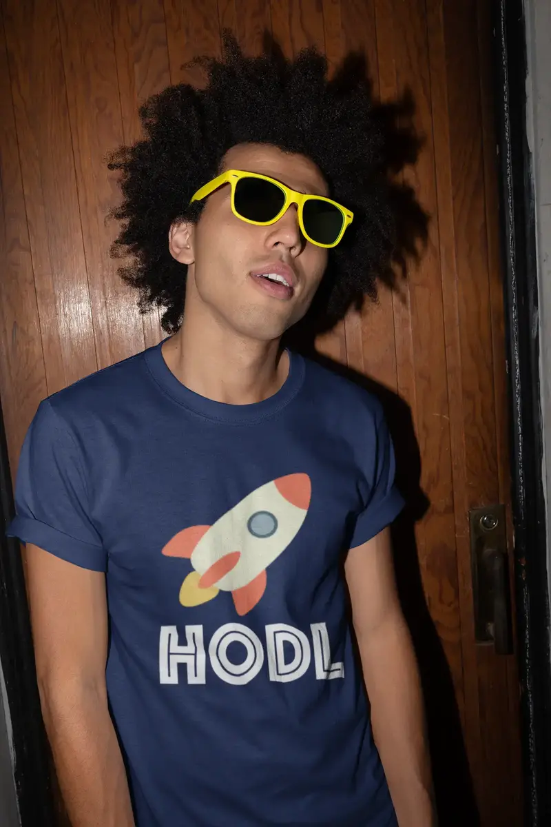 Men's Graphic T-Shirt Hodl To The Moon T-Shirt Crypto Tee Funny Traders Gift Idea 7