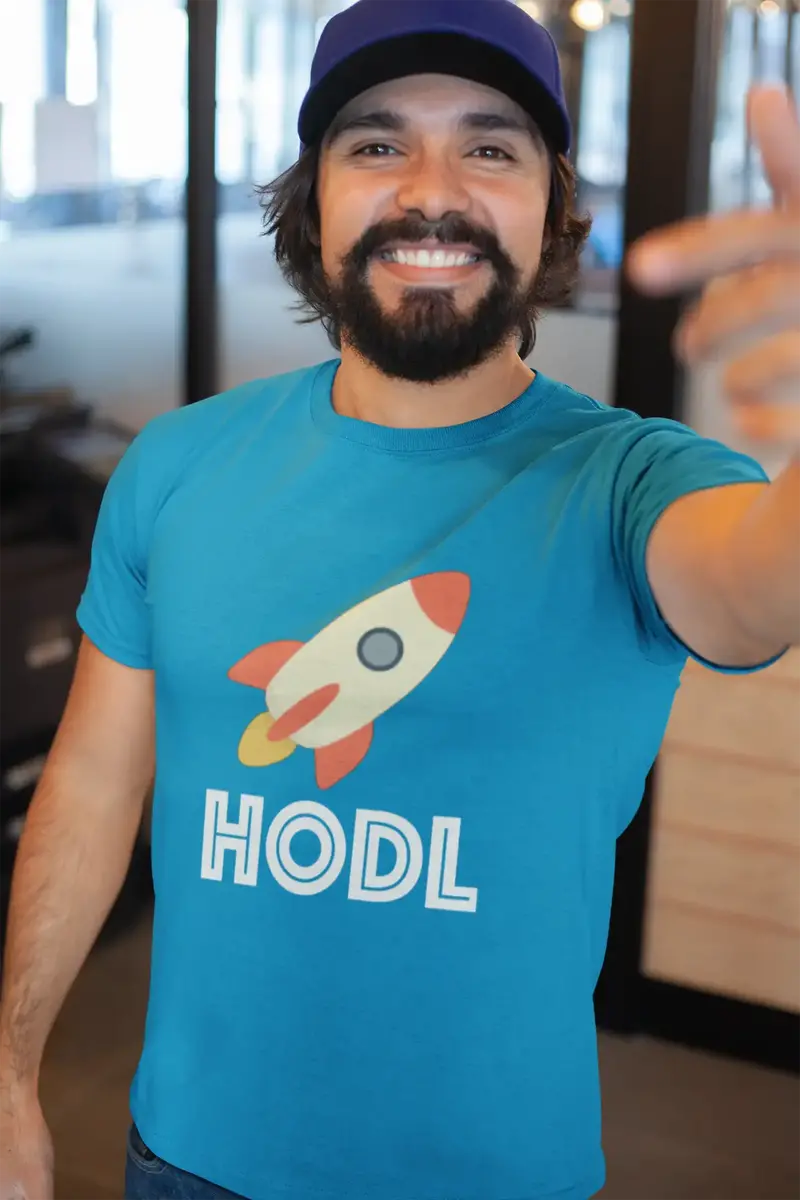 Men's Graphic T-Shirt Hodl To The Moon T-Shirt Crypto Tee Funny Traders Gift Idea 9