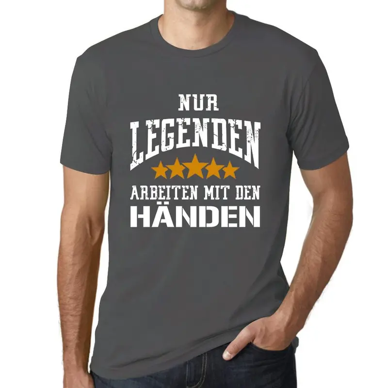 Men's Graphic T-Shirt Legenden Arbeiten Mit Den Handen Gift Idea 10