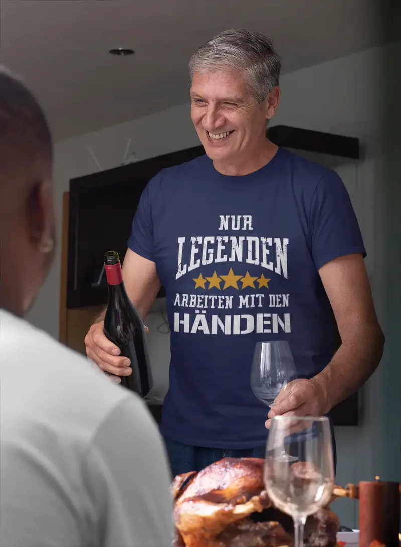 Men's Graphic T-Shirt Legenden Arbeiten Mit Den Handen Gift Idea 5