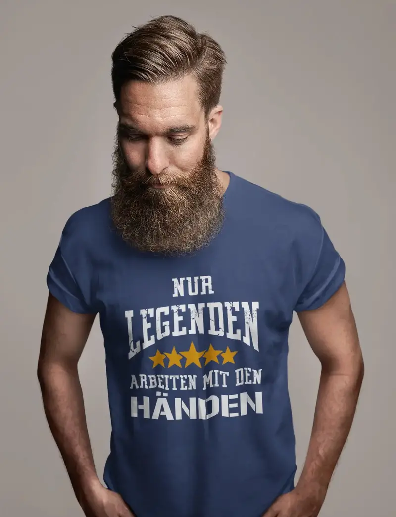 Men's Graphic T-Shirt Legenden Arbeiten Mit Den Handen Gift Idea 6