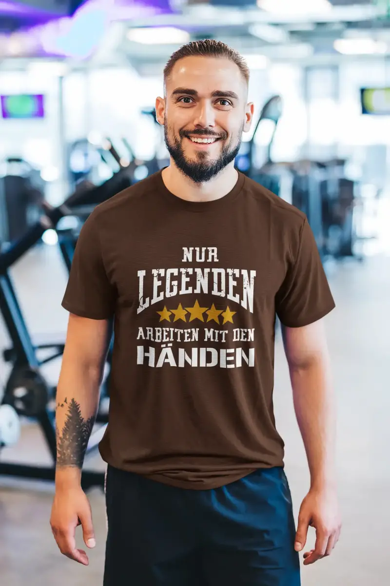 Men's Graphic T-Shirt Legenden Arbeiten Mit Den Handen Gift Idea 7
