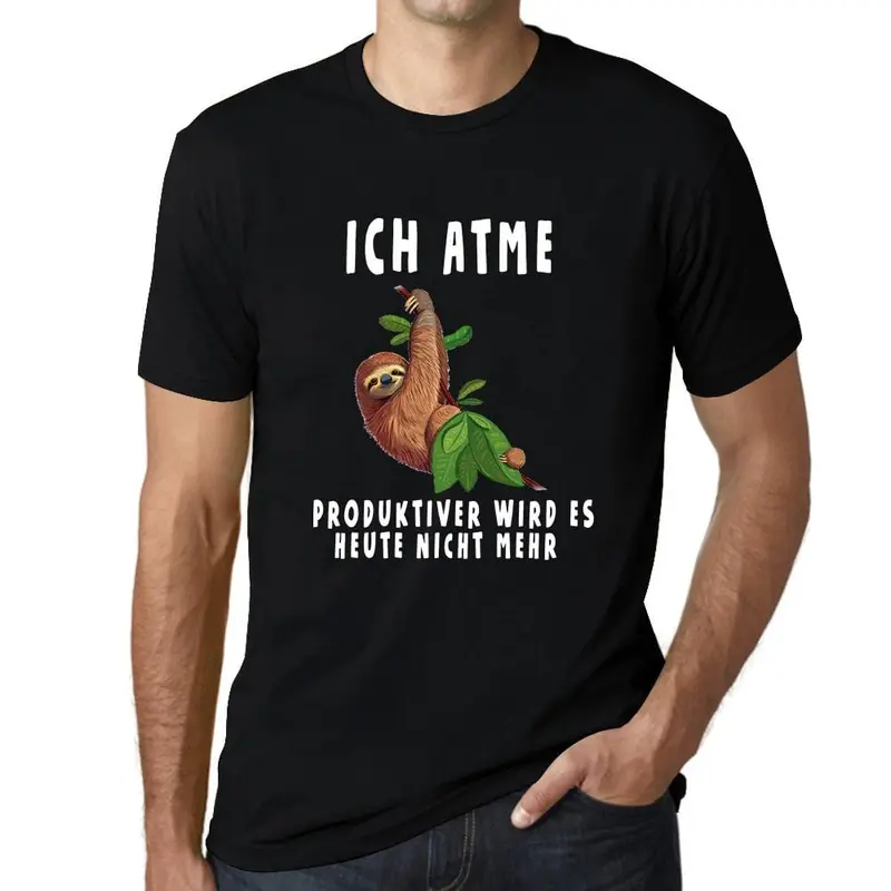 Men's Graphic T-Shirt Lustiges Faultier Idea Gift 12