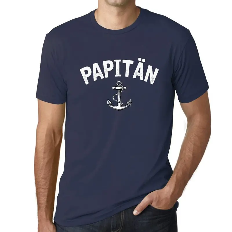 Men's Graphic T-Shirt Papitän Anker Idea Gift 19