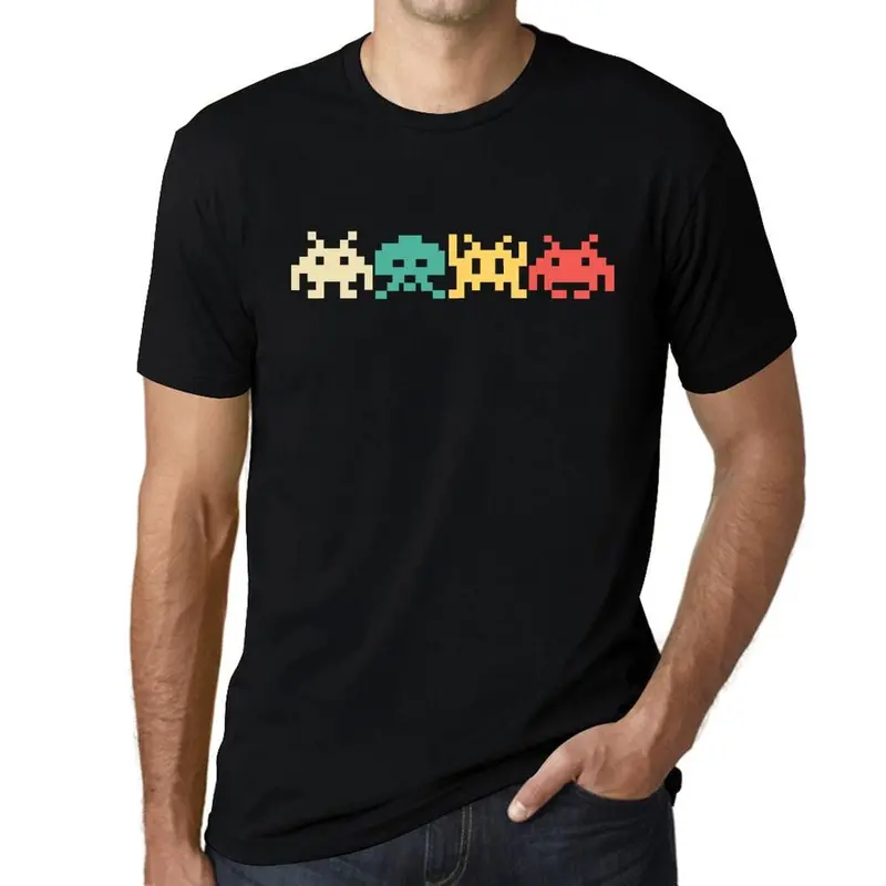 Men’S Graphic T-Shirt Retro Video Games Classic Arcade Gaming Gift Idea 1