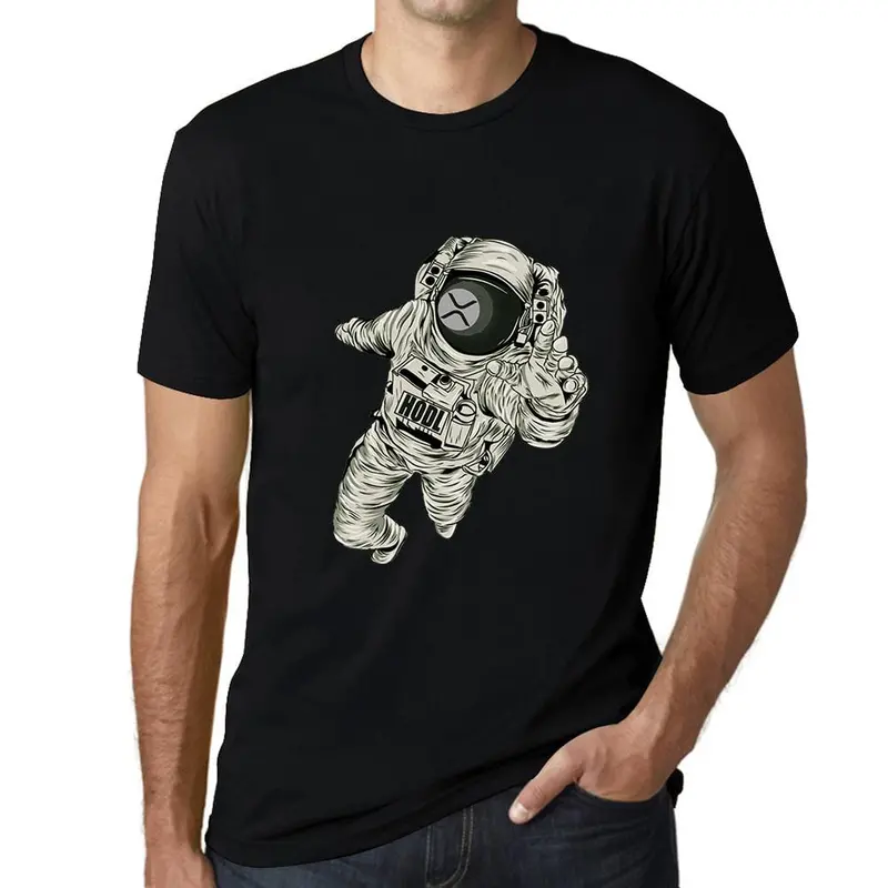 Men’S Graphic T-Shirt Ripple Logo Xrp Moon Cryptocurrency Crypto Traders Gift Idea 1