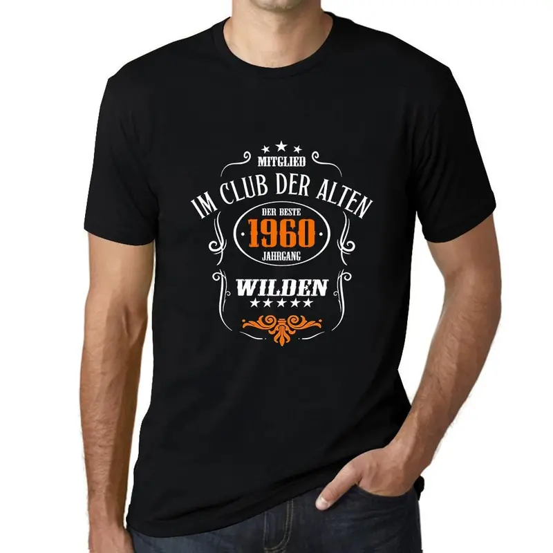 Men's Graphic T-Shirt Wilden Jahrgang Club Idea Gift 1