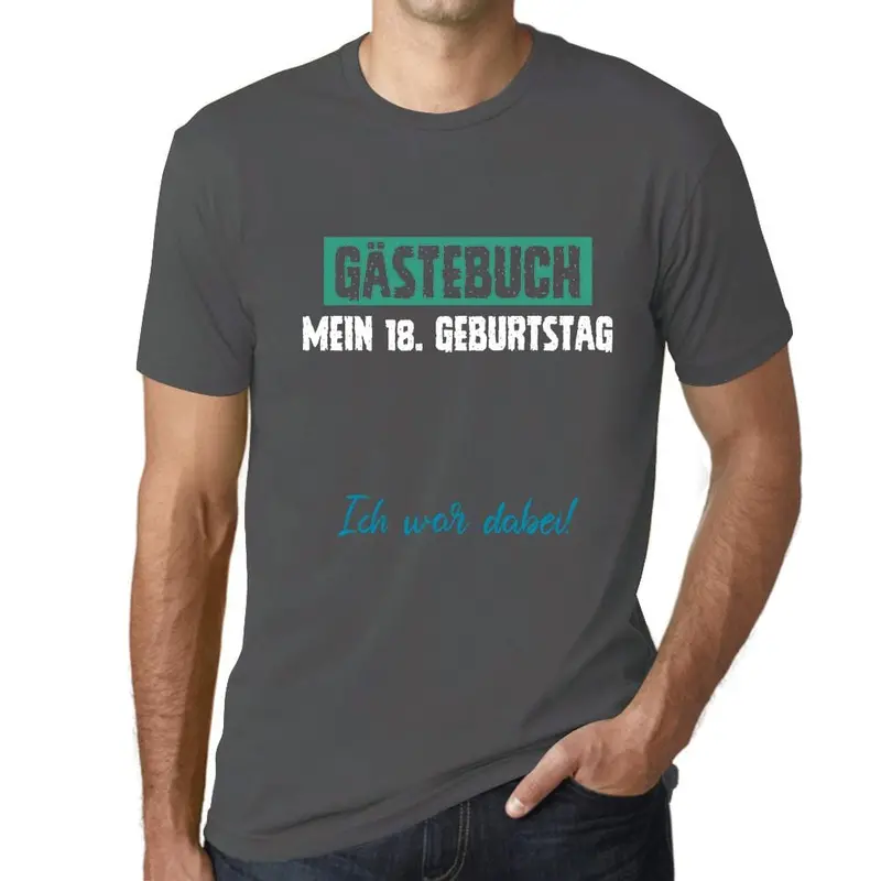 Men’s Military Green 18th Birthday T-Shirt: ‘Turning 18 — Officially Adult (Sort Of)’