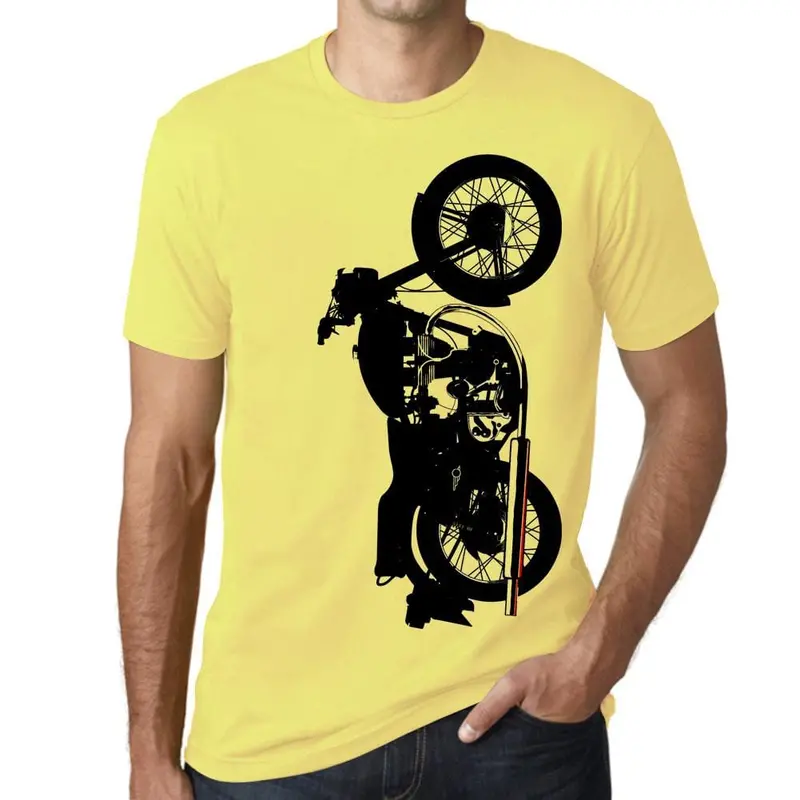 Men’s Moto-Inspired Biker Graphic T-Shirt – Unique Gift Idea