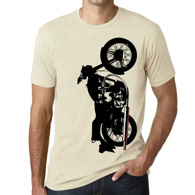Men’s Moto-Inspired Biker Graphic T-Shirt – Unique Gift Idea